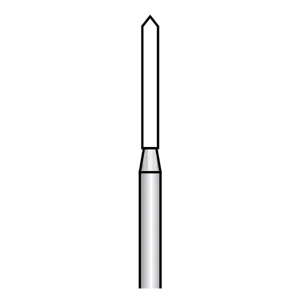 Ash Hi-Di Diamond Burs, Cylinder (290), Medium, FG 012