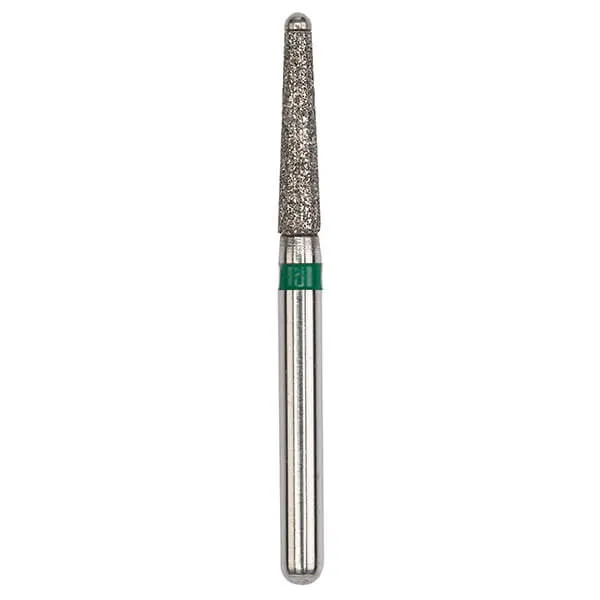 Diamond Bur, FG 014, Coarse, Safe End Cone ISO #219