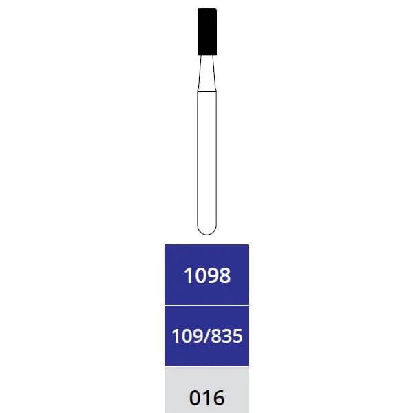 Diamond Bur, Cylinder, Medium, FG 016