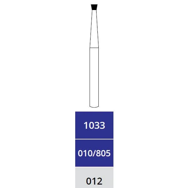 Diamond Burs, Inverted Cone, X-Coarse, FG 012