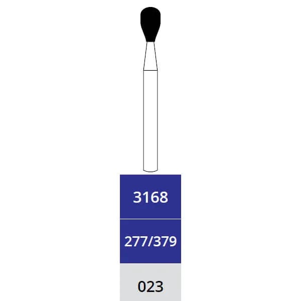 Diamond Burs, Pear, Medium, FG 023