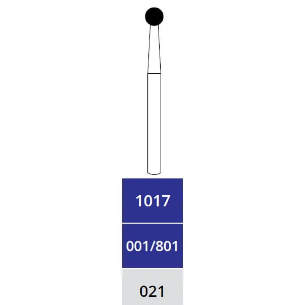 Diamond Burs, Round, X-Coarse, FG 021