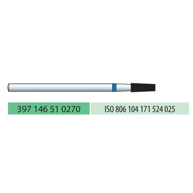 Diamond Burs, Truncated Cone, Medium Grit, HP 171-025