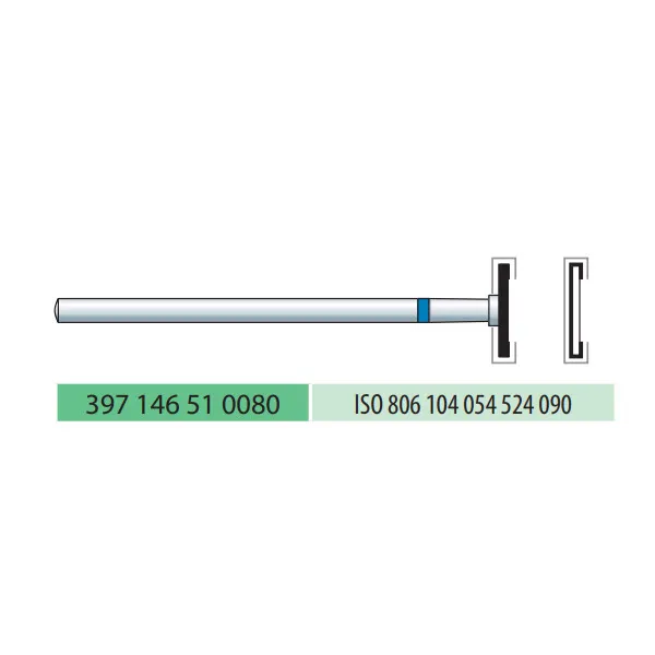 Diamond Burs, Wheel, Medium Grit, HP 054-090