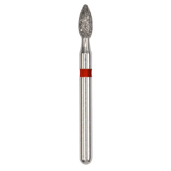 Diamond Bur, FG 023, Fine, Flame ISO #257
