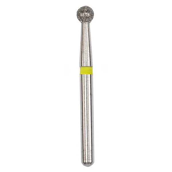 Diamond Bur, FG 027, X-Fine, Round ISO #001