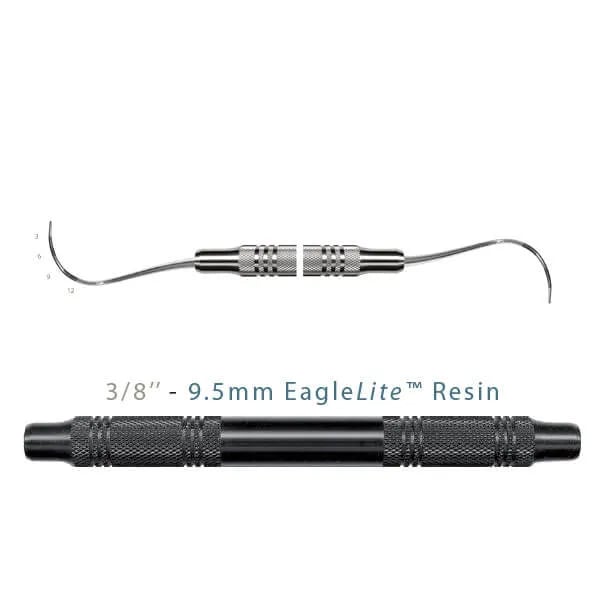 Probes, # 2 Nabers, DE, Black, EagleLite Resin Handle