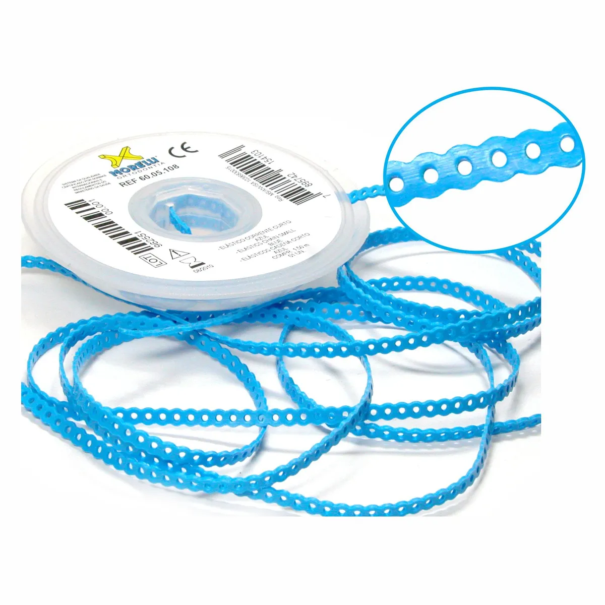 Elastic Chain Close, Blue