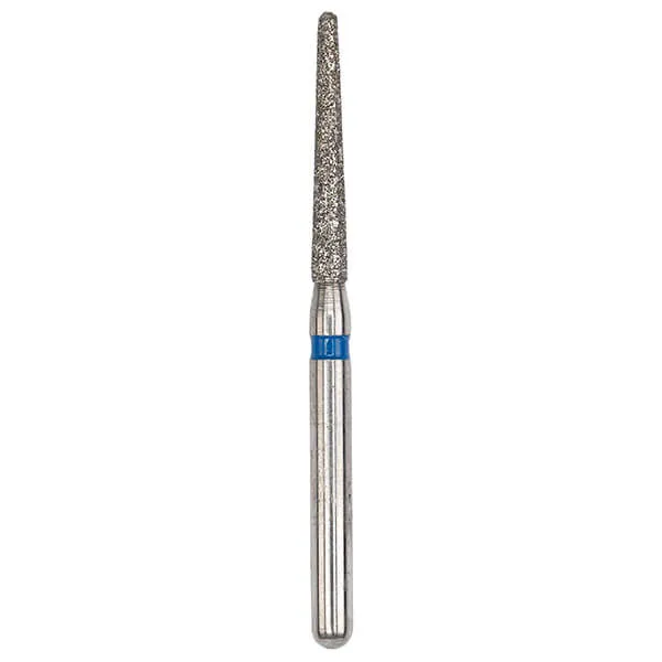 Diamond Bur, FG 010 Medium, Cone Round End ISO #199
