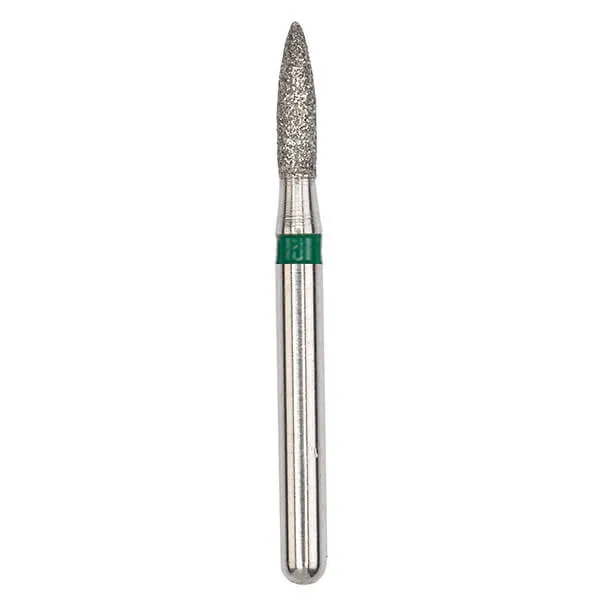 Diamond Bur, FG 012, Coarse, Flame ISO #245