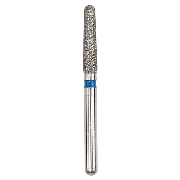 Diamond Bur, FG 012, Medium, Cone Round End ISO #198