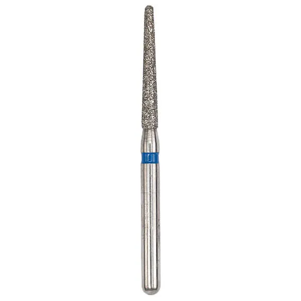 Diamond Bur, FG 012, Medium, Cone Round End ISO #199