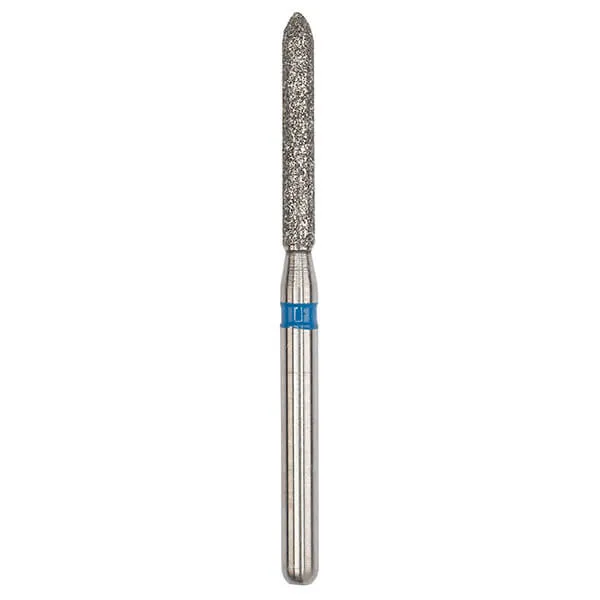Diamond Bur, FG 014, Medium, Torpedo ISO #290