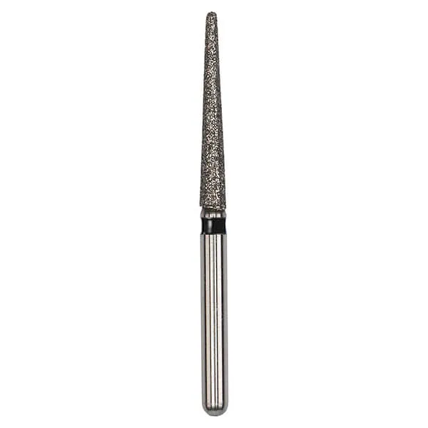 Diamond Bur, FG 018, X-Coarse, Long Cone Round End ISO #199