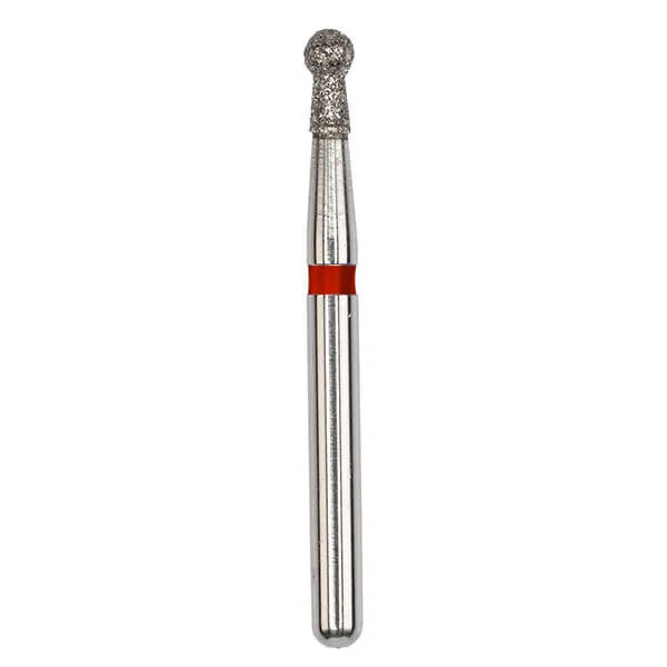 Diamond Bur, FG 014, Fine, Round with Neck ISO #002