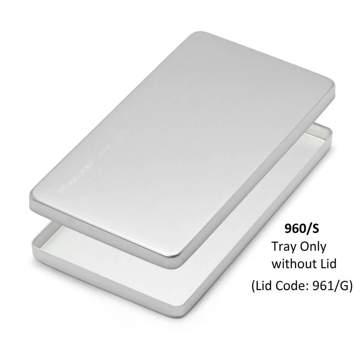 صينية Mini Aluminum فضية