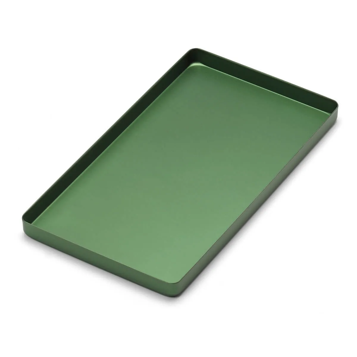 صينية Mini Aluminum خضراء