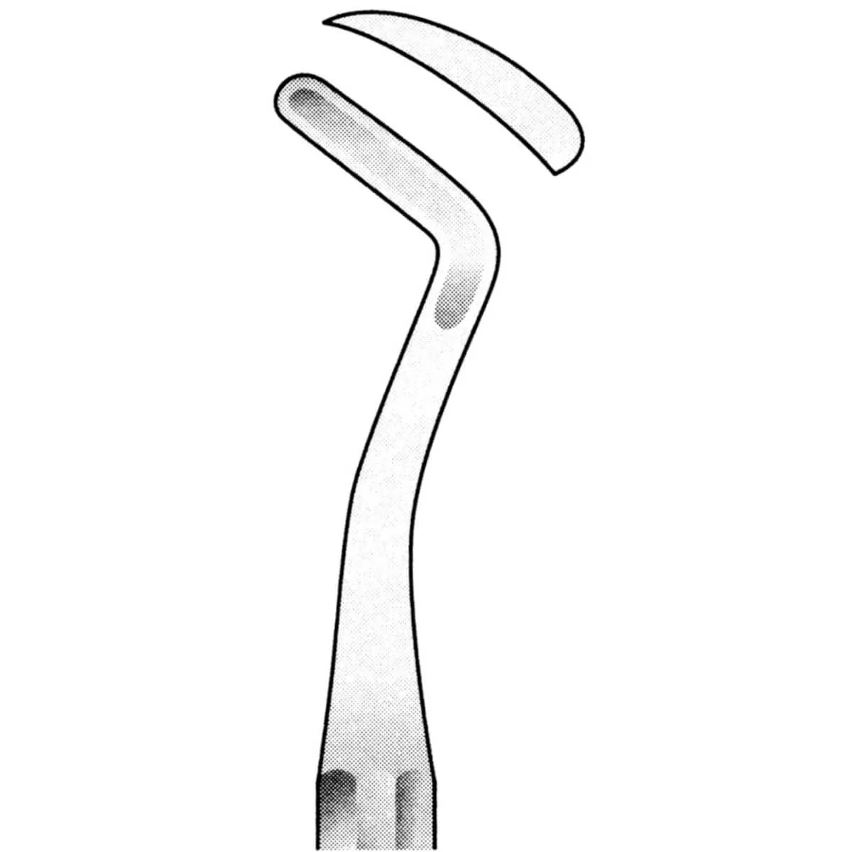 رافعة جذور Pott 3.0mm يمين