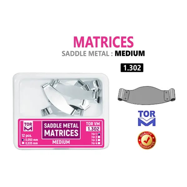 Saddle Metal Matrices, Medium, Standard