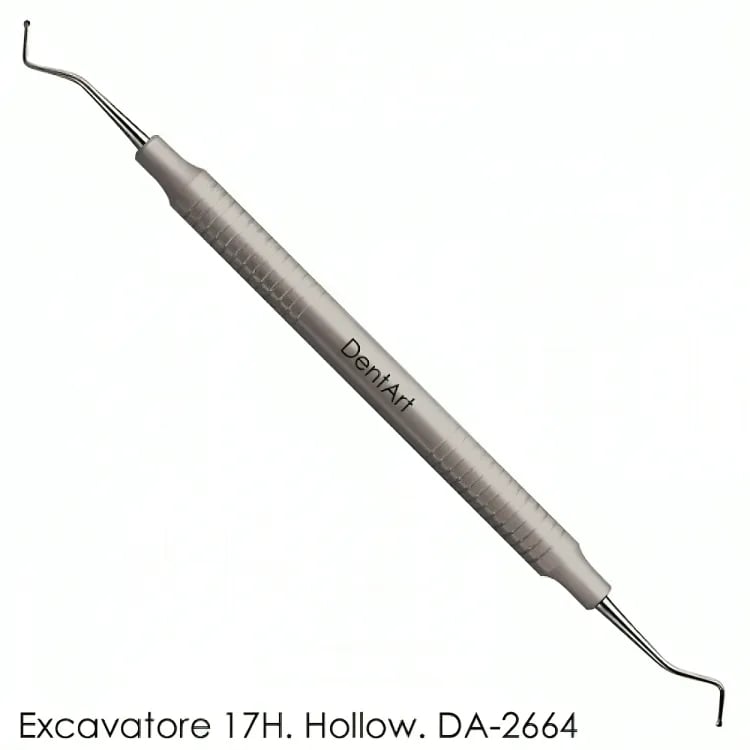 Spoon Excavator, Hollow Handle, 17H, Small Spoon