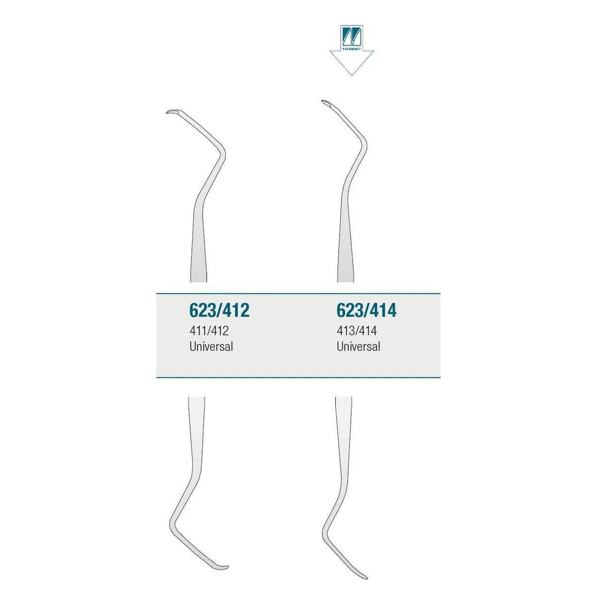 Curette Gracey Universal 413/414