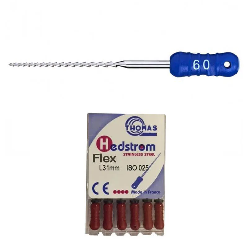 Thomas H-File Flex 21mm #10 Stainless Steel