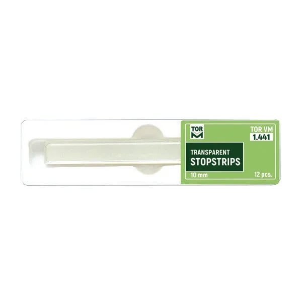 شرائط توقف شفافة، عرض 10mm، طول 100mm