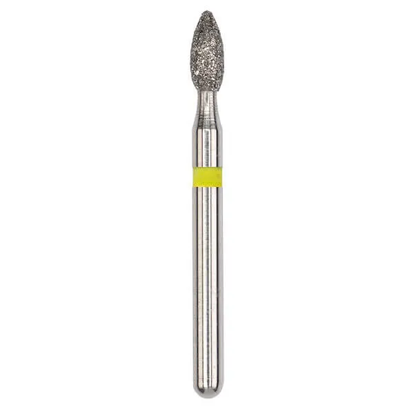 Diamond Bur, FG 016, X-Fine, Flame ISO #257