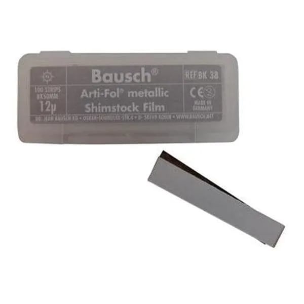 Bausch Arti-Fol Metallic 12µm (Uncoated), 8mmx50mm, PK/100
