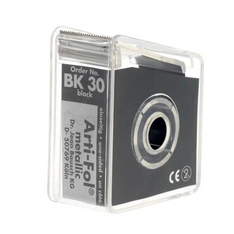 Bausch Arti-Fol Metallic 12µ (Black), Single Side, Width 22mm, Length 20m