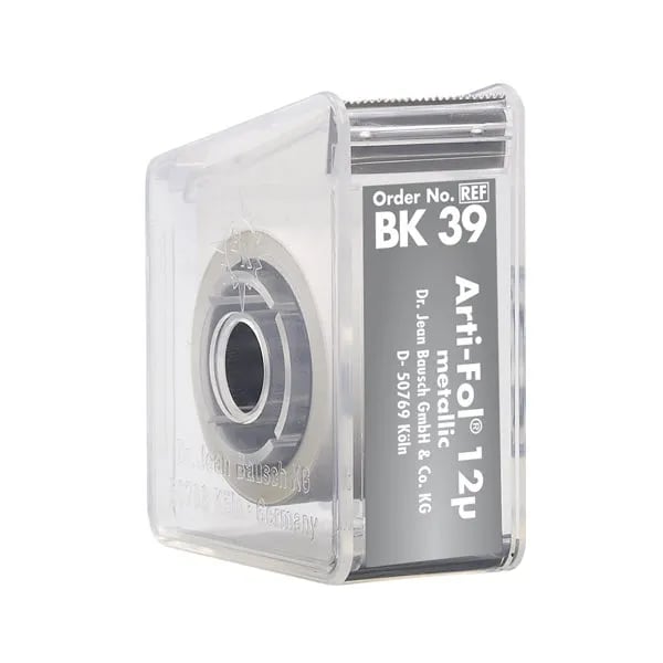 Bausch Arti-Fol Metallic 12µm (Uncoated), Width 16mm, Length 20m