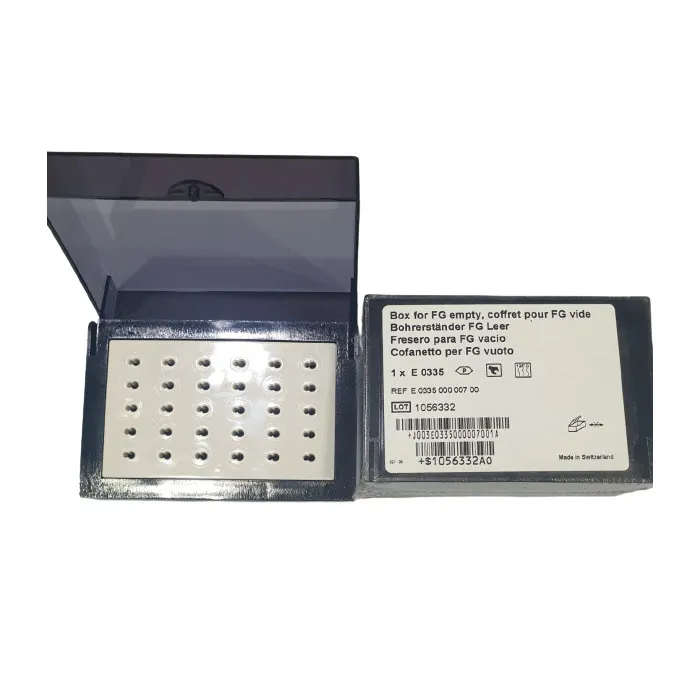 Dental Burs Holder, FG/RA Compatible, Autoclavable Organizer Tray