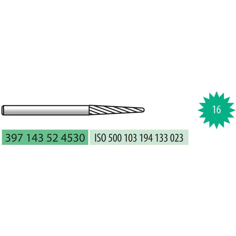 Tungsten Carbide Cutter Bur 500.103.194.133.023