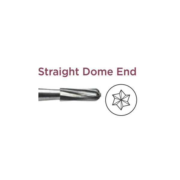 Operative Carbide Bur, Straight Dome End, FG-012