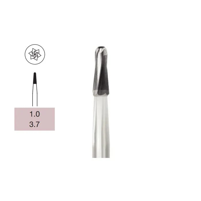 Operative Carbide Bur, Taper Dome End, FG-010