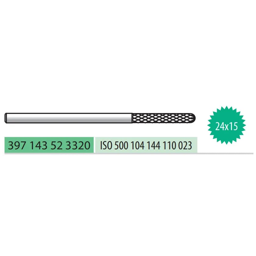 Tungsten Carbide Cutter Bur 500.104.144.110.023