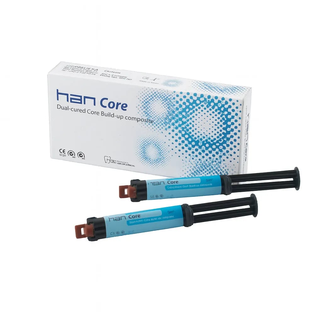 HanCore Dual-Cure Core Build-Up, Blue