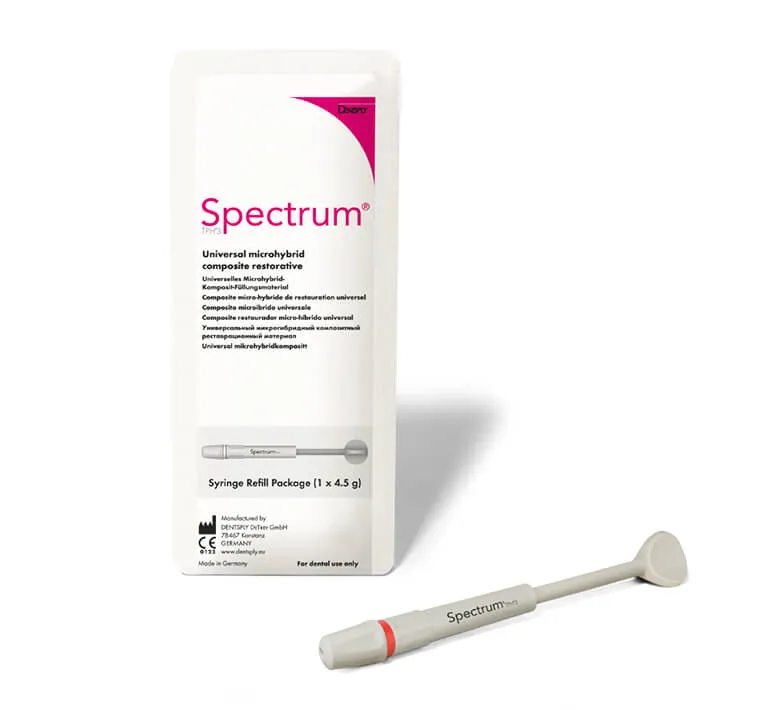 Spectrum, Micro-Hybrid Composite, OA2, Syringe