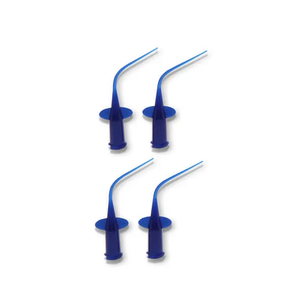 Plastic Dental Pre-bent Tips