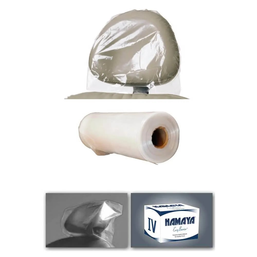 HAMA Headrest Easy Barrier #4, Clear, Roll/250