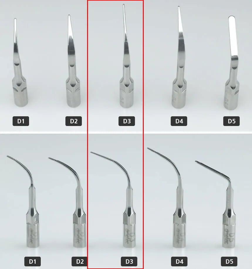 Scaler Tip D3, for Deep Periodontium