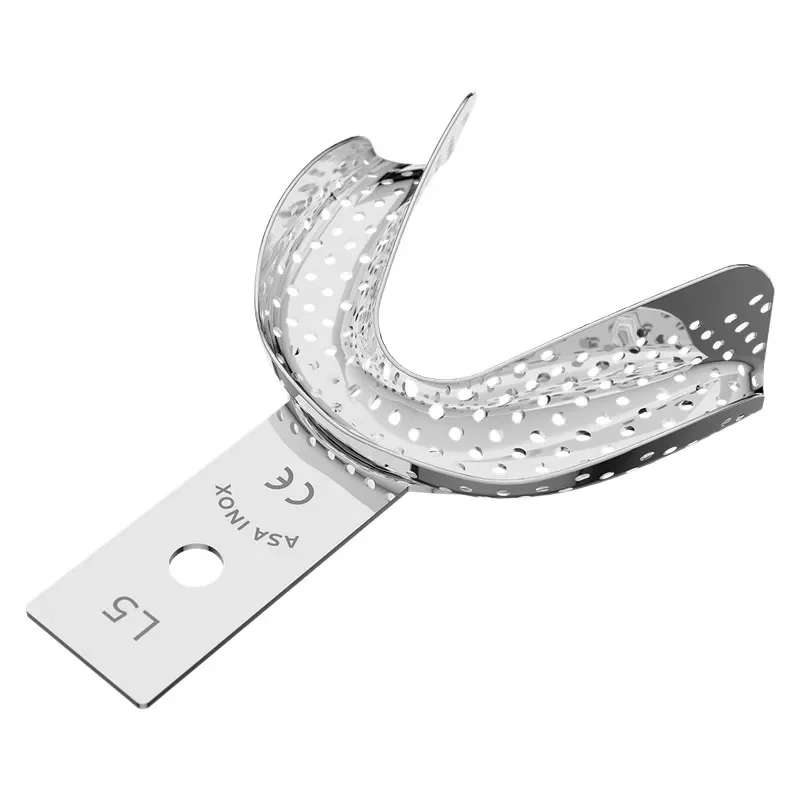 S.S. Perforated Impression Tray Edentulous L Lower