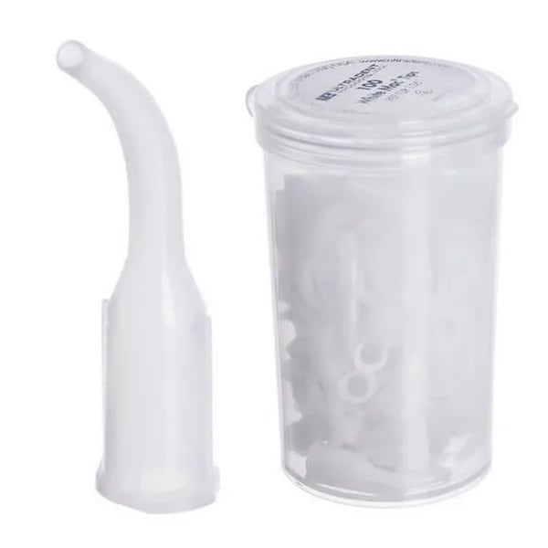 White Mac Tips, Dispenses Large Volumes