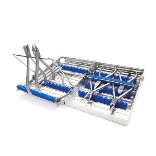 Double-Decker Large Orthodontic Cassette, Red