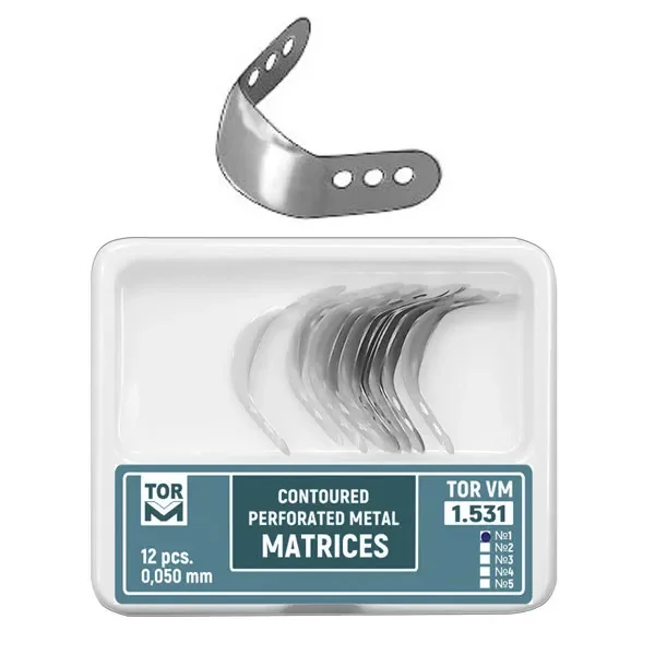 Perforated Contoured Metal Matrices, Small