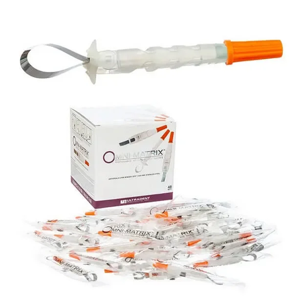 Omni-Matrix SS, Winged 6.5 mm 0.001" (.025 mm) Orange