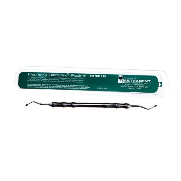 Fischers Ultrapak Packer, Thin Edges and Fine Serrations, 45° Regular