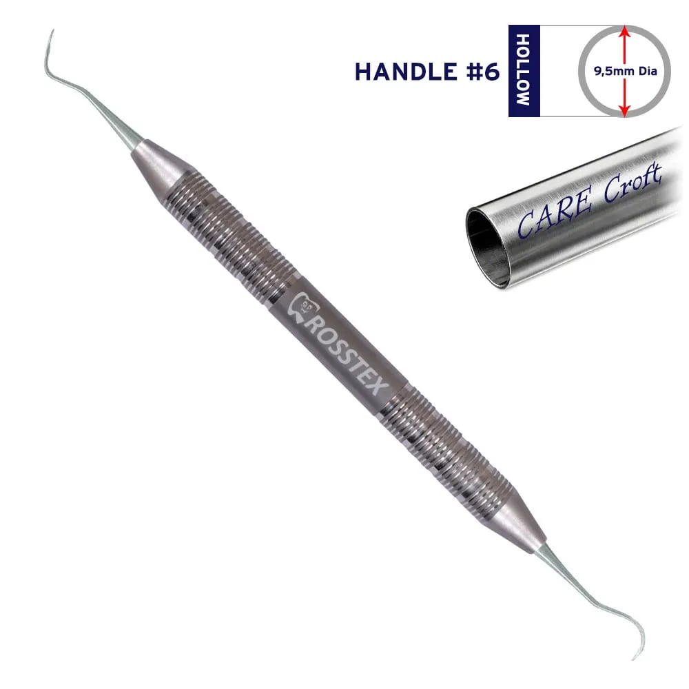 Dental Sickle Scaler Nevei 1, Anterior, Handle No. 4