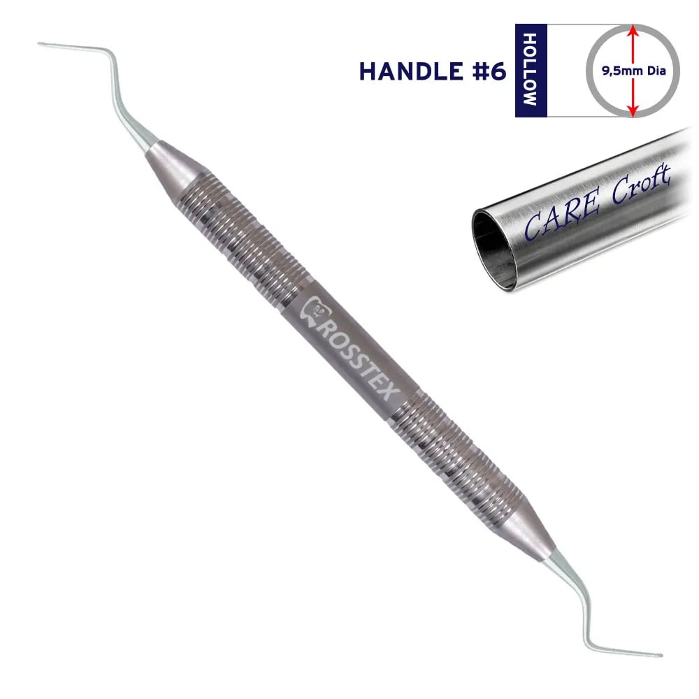 Dental File Hirschfeld 5/11, Handle No. 4