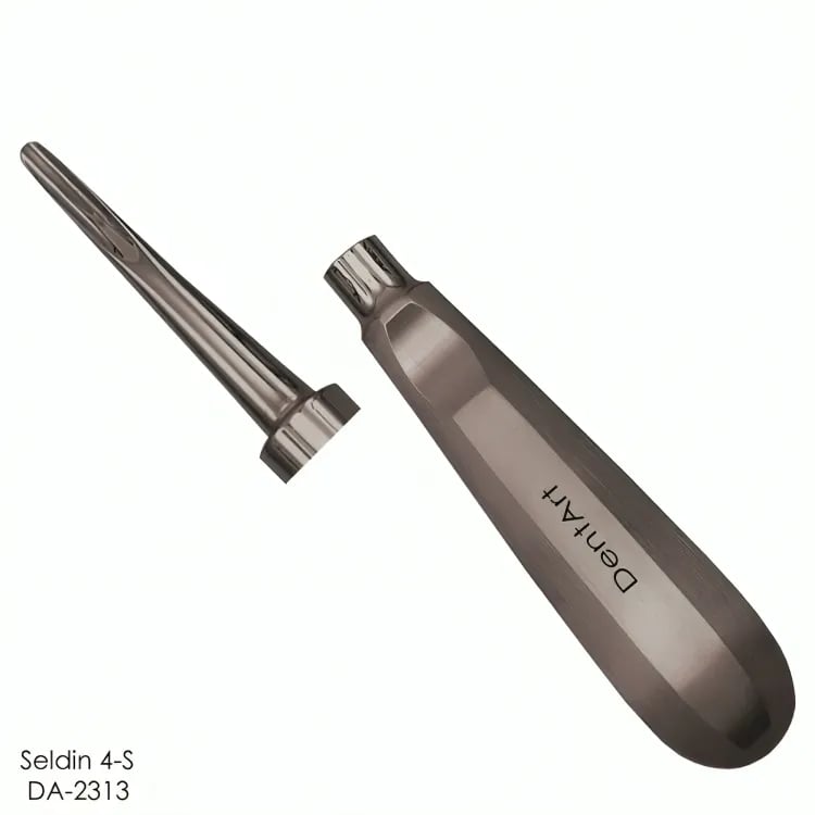 Root Elevator, Thumb Handle, Seldin 4S